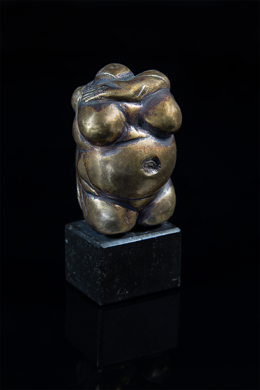 Skulptur "Venus von Mecklenburg", Bronze - Rolf Kuhrt